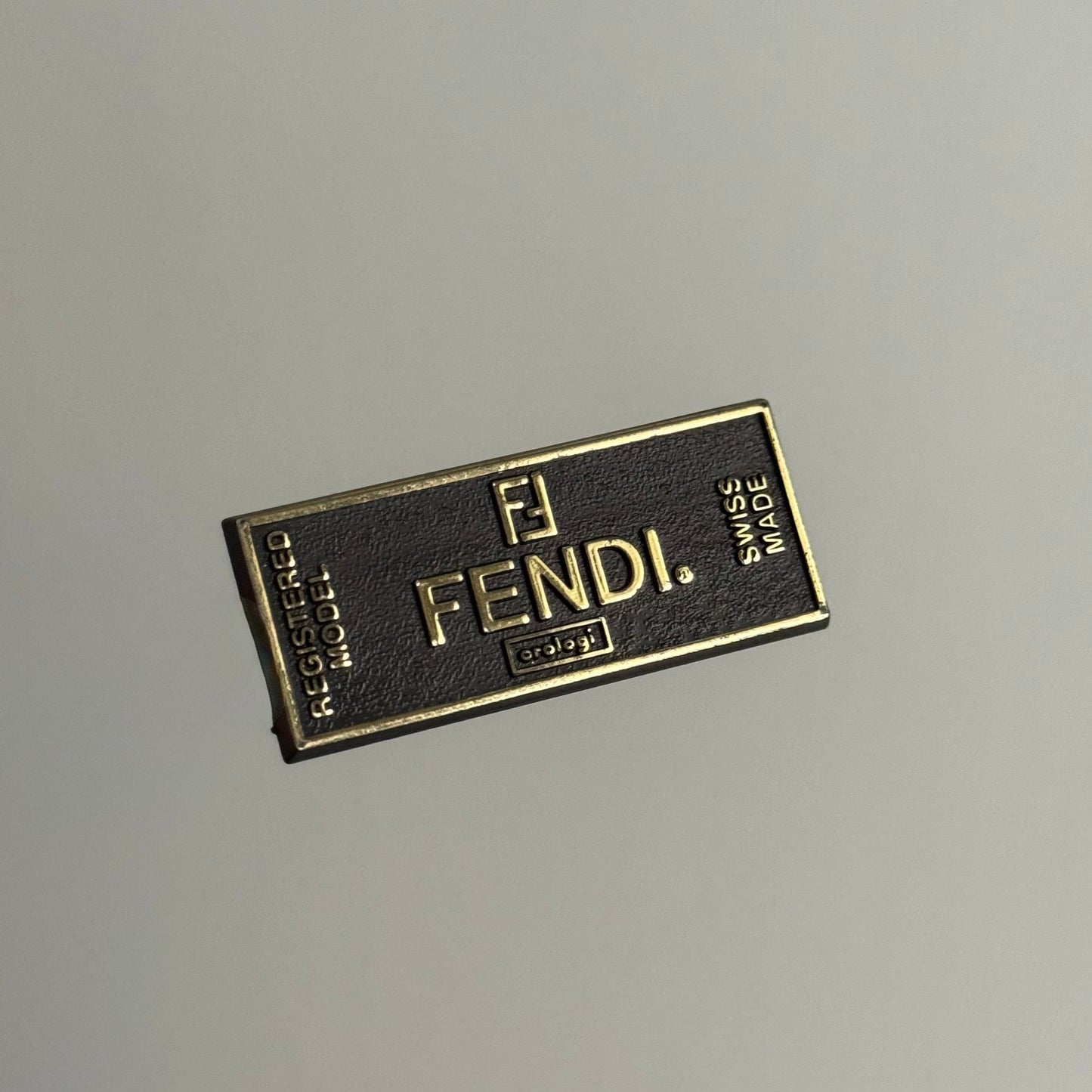 Vintage Fendi Mother of Pearl Dial Wristwatch