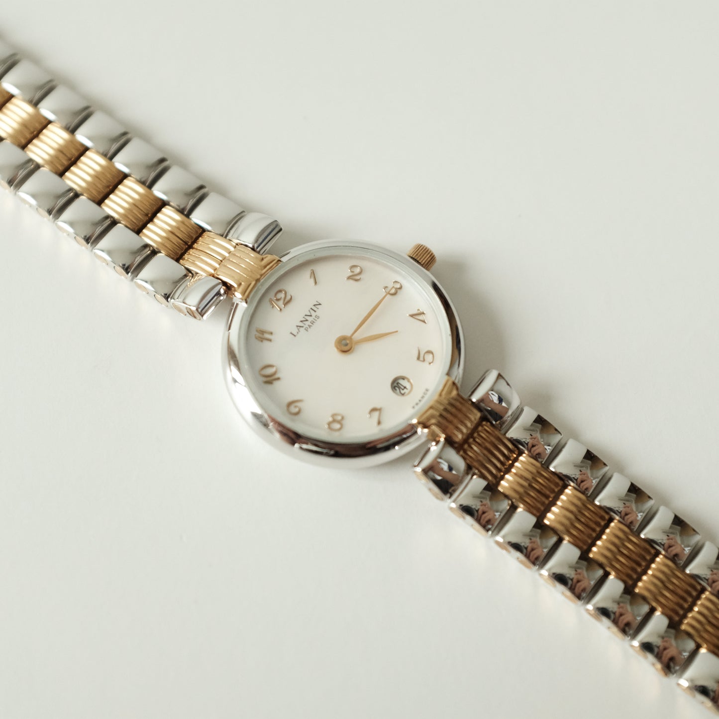 Vintage Lanvin Watch - Pearl Dial