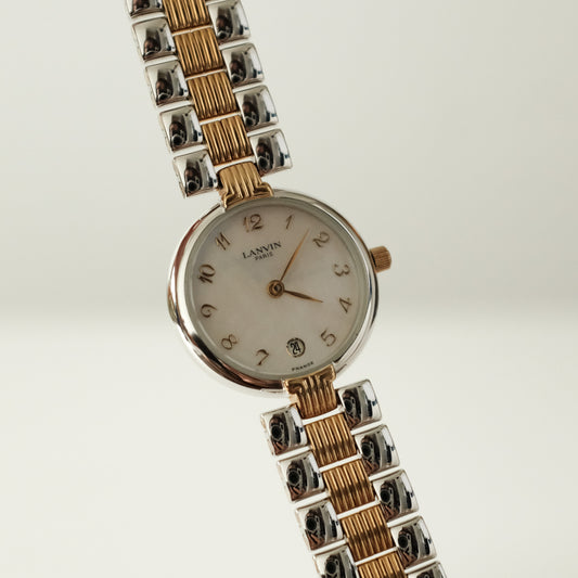 Vintage Lanvin Watch - Pearl Dial