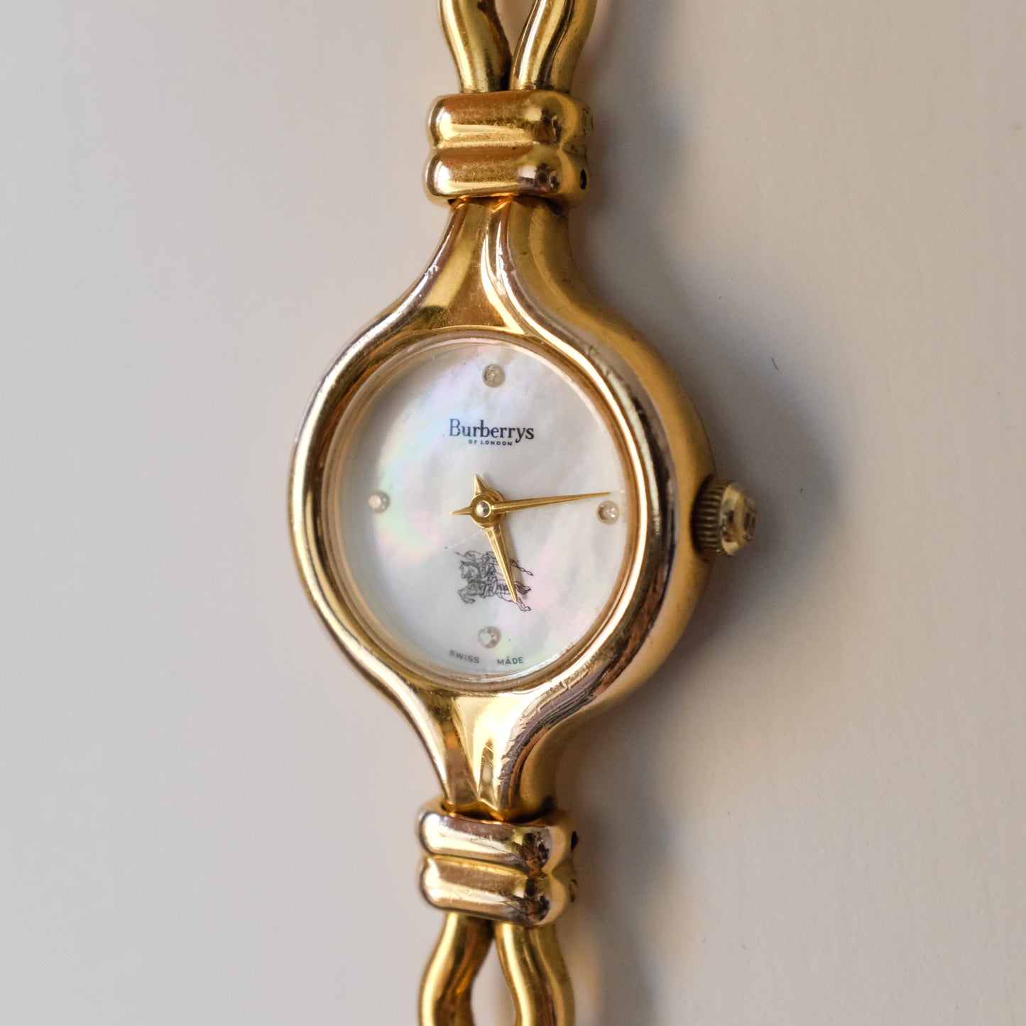 Vintage Burberry Watch - Pearl Dial