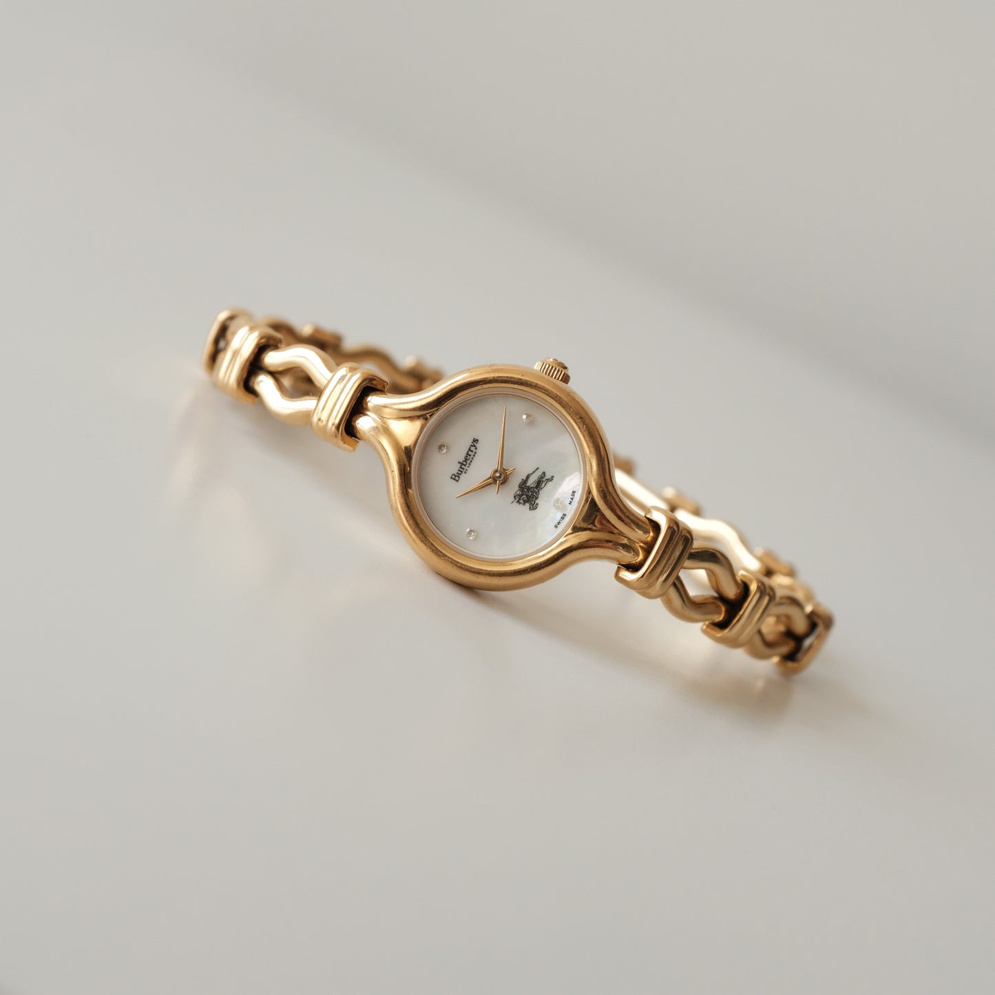 Vintage Burberry Dress Watch - Pearl Dial