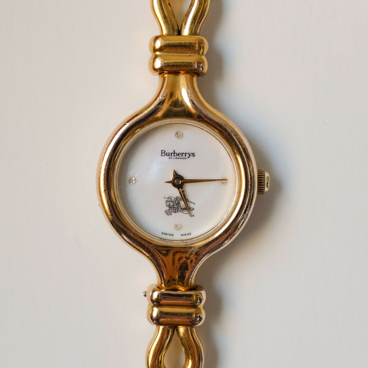 Vintage Burberry Watch - Pearl Dial