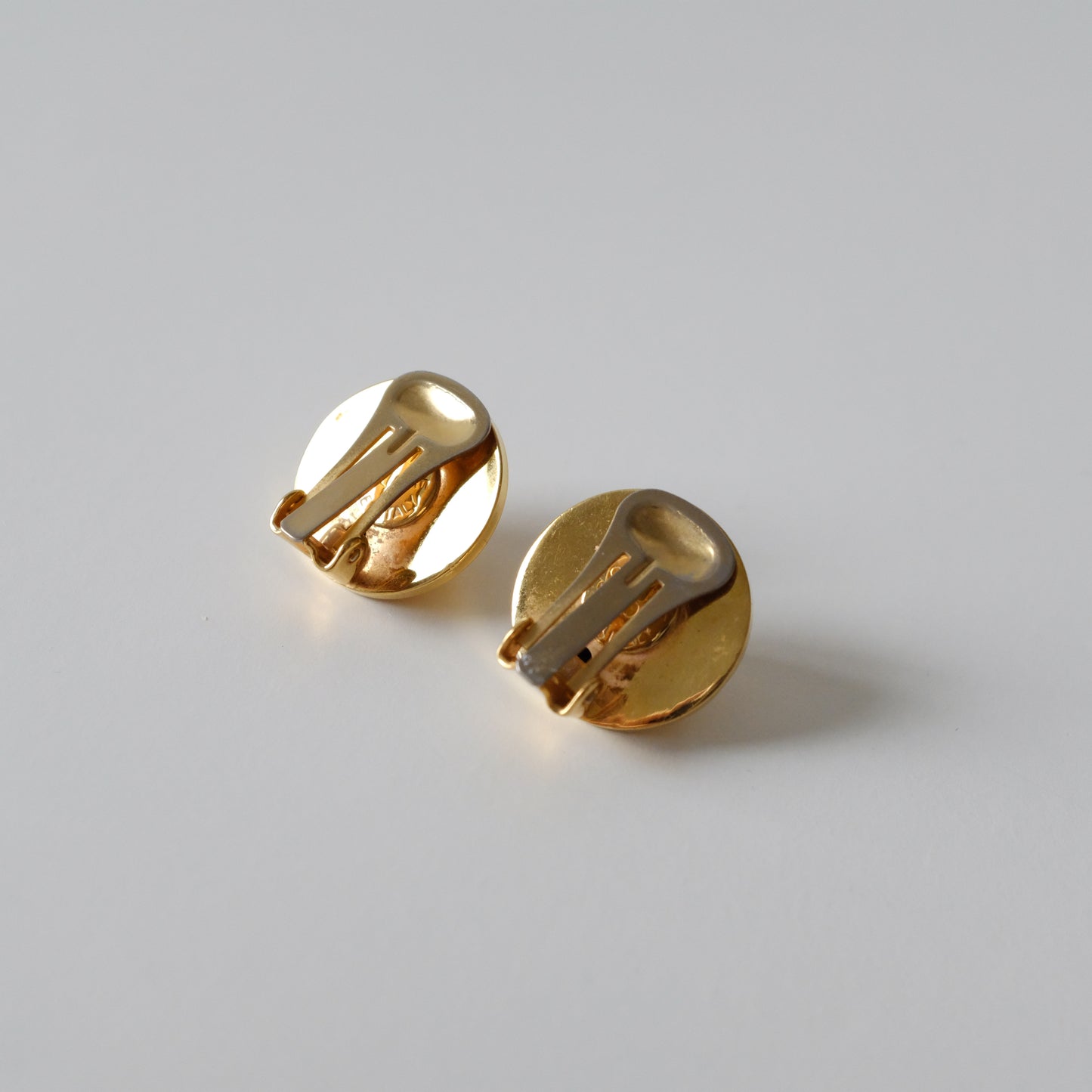 Vintage Celine Globe Celestial Stars Clip Earrings