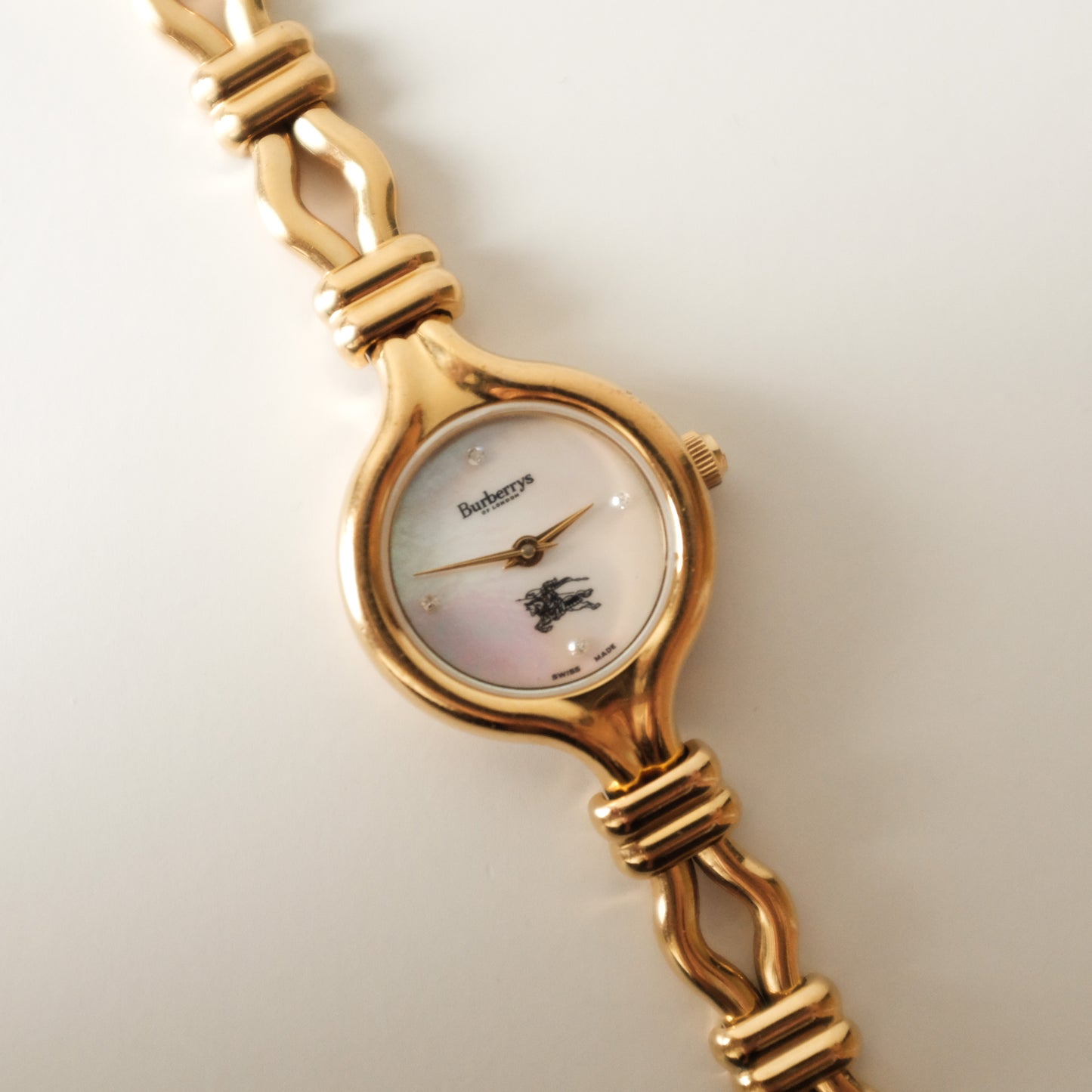 Vintage Burberry Watch - Pearl Dial