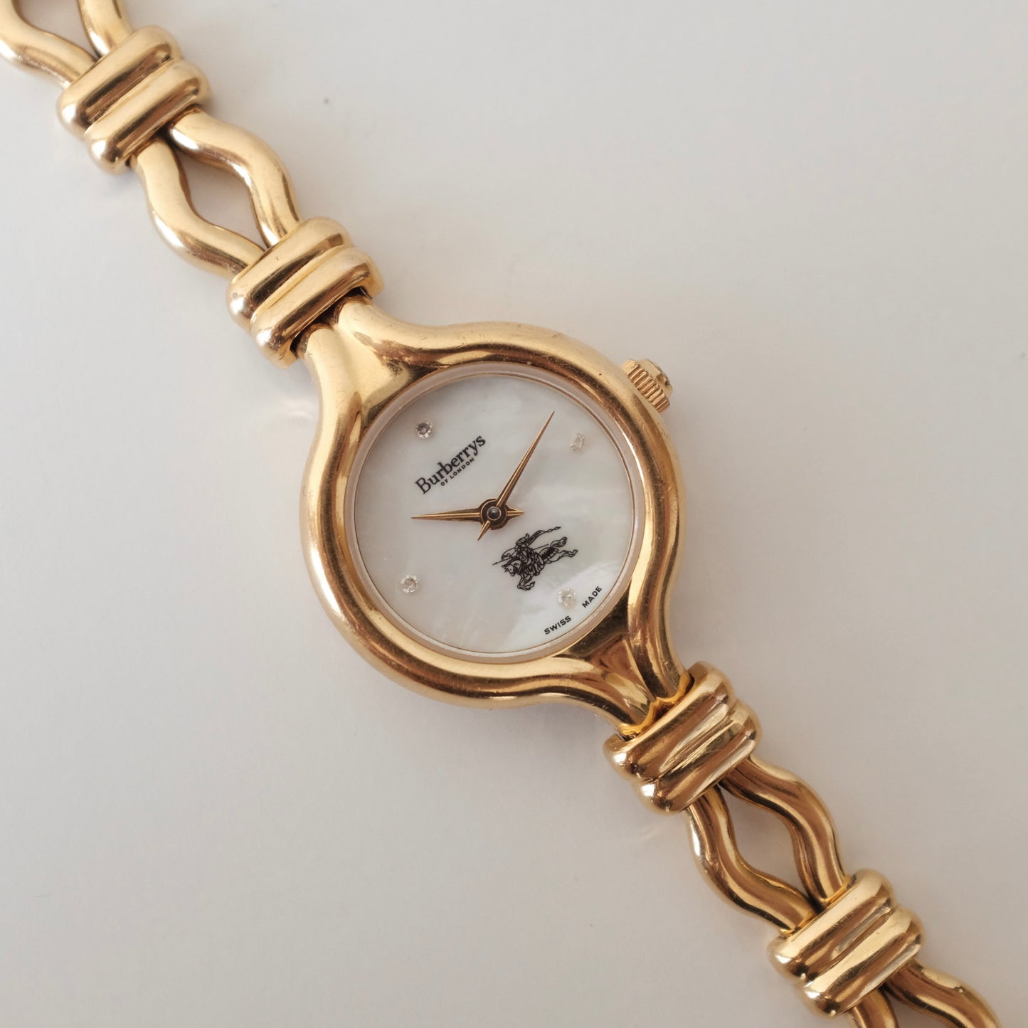 Vintage Burberry Dress Watch - Pearl Dial