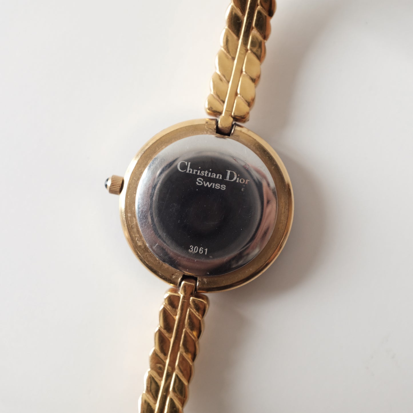 Vintage Dior Bracelet Watch - Pearl Dial