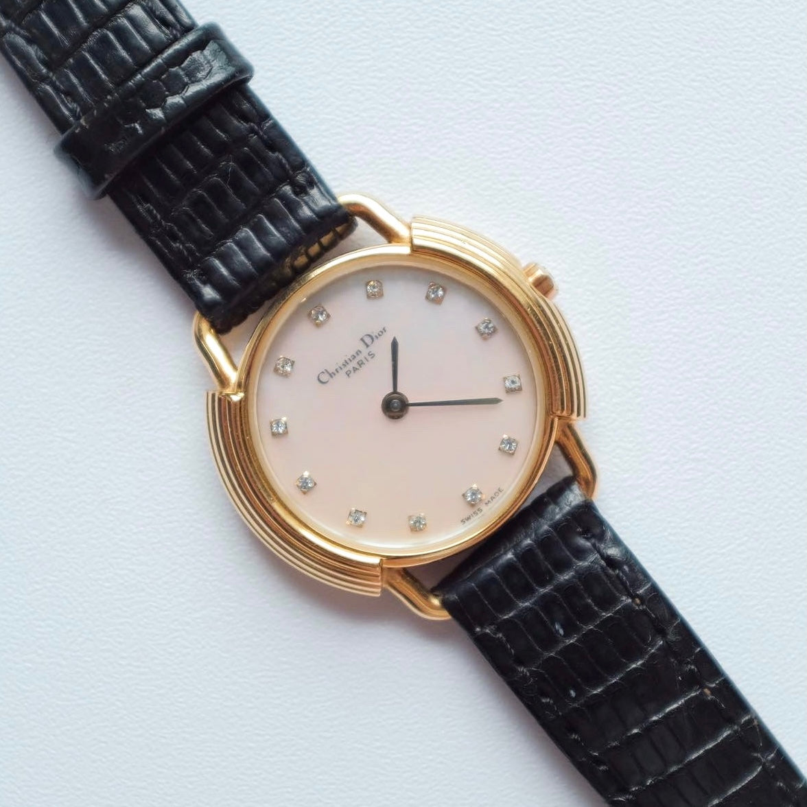 Vintage Dior Watch - Pearl Dial