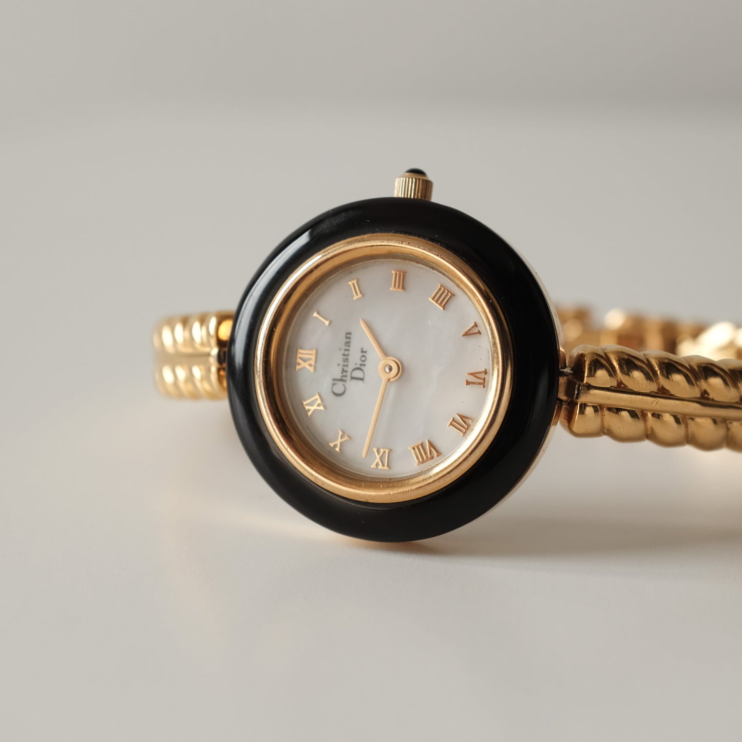 Vintage Dior Bracelet Watch - Pearl Dial